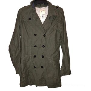Levi’s Utility Button Peacoat Jacket Green‎ Medium